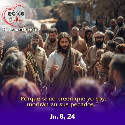 Martes, 24 de marzo 2026 || Juan 8, 21-30