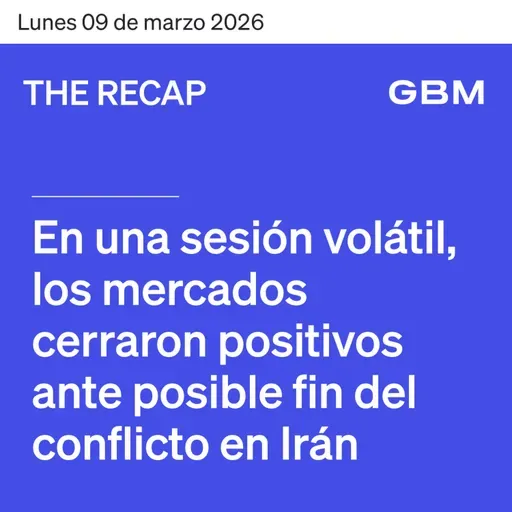 THE RECAP 09-03-26 | En una sesión volátil, los mercados cerraron positivos ante posible fin del conflicto en Iran.
