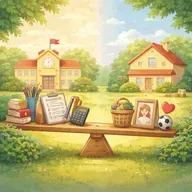 [HSK 5] 家校边界该怎么分？ - How Should the Boundary Between Home and School Be Defined?