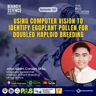 Ep120 - Using computer vision to identify pollen for doubled haploid breeding