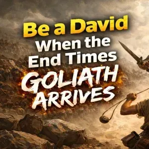 Be a David When the End Times Goliath Arrives