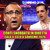 Carlo Conti snobbato in diretta dalla campionessa olimpica: va dritta da Lauro e lo ignora davanti a tutta Italia