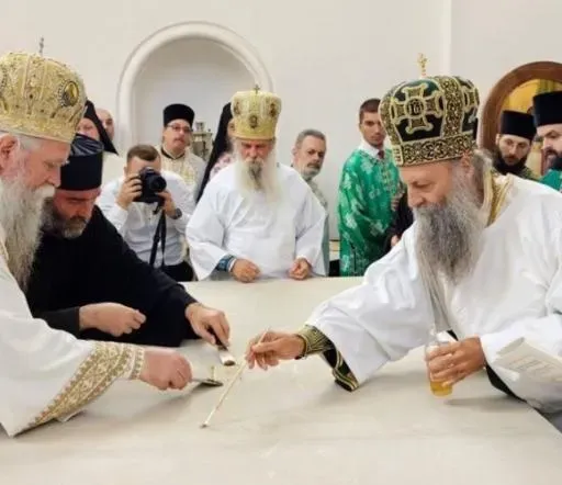 Патријарх Порфирије освештао обновљену Саборну цркву у Пакрацу