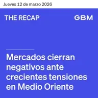 THE RECAP 12-03-26 | Mercados cierran negativos ante crecientes tensiones en Medio Oriente.