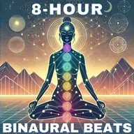 🍃 8 Hours of Rain on Leaves with Distant Thunder [7 Hz] Theta Waves & Peaceful Nature Sounds for Deep Relaxation ⛈️