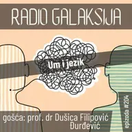 Radio Galaksija #204: Um i jezik (prof. dr Dušica Filipović Đurđević) [23-12-2025]