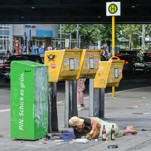 Innenstädte - Soziales Elend auf den Straßen