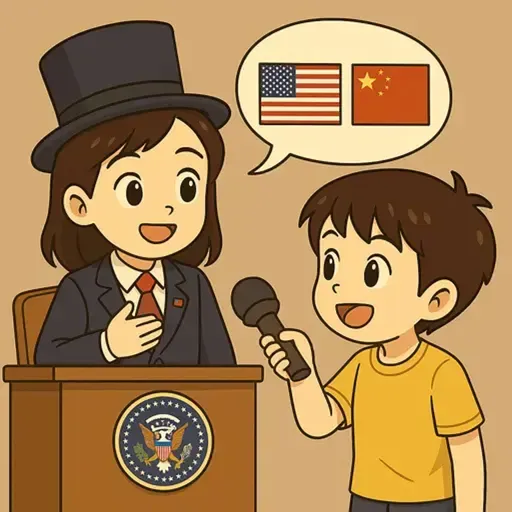 我是美国总统 - I Am the President of the United States [HSK 3]