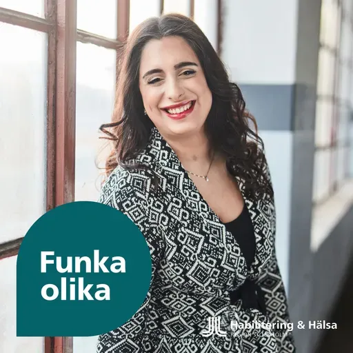 Parimah avdramatiserar blindhet med humor