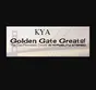 KYA Golden Gate Greats