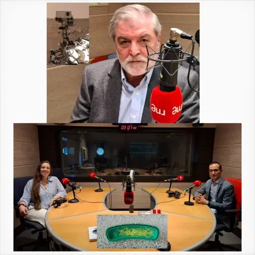 A hombros de gigantes - Indicios de vida pasada en Marte y bacterias reprogramadas para degradar micro y nanoplásticos - 14/09/25