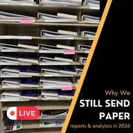 Why do we STILL send paper reports in our aviation marketing practice in 2026?