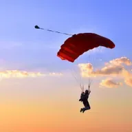 80-year-old Sky Jump with Dave ‘The Rave’ Dowling