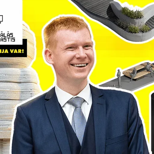 3D drukātas mēbeles ar Matiju Babri