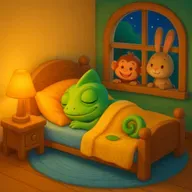 Good Night, Little Chameleon🦎