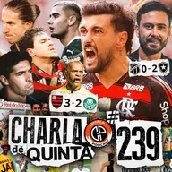FLAMENGO VENCE O PALMEIRAS COM SHOW DE PEDRO! BOTAFOGO VENCE FORA! - CHARLA DE QUINTA #239