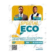 THE LAND QUESTION : OWNERSHIP CONFLICTS AND THEIR HIDDEN ECONOMIC COSTS