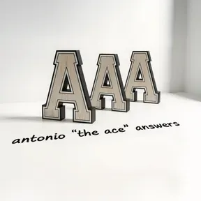 Antonio "The Ace" Answers (Mental Health, Wellness, and the Human Condition)