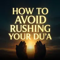 How to Avoid Rushing Your Duʿā | Abu Bakr Zoud