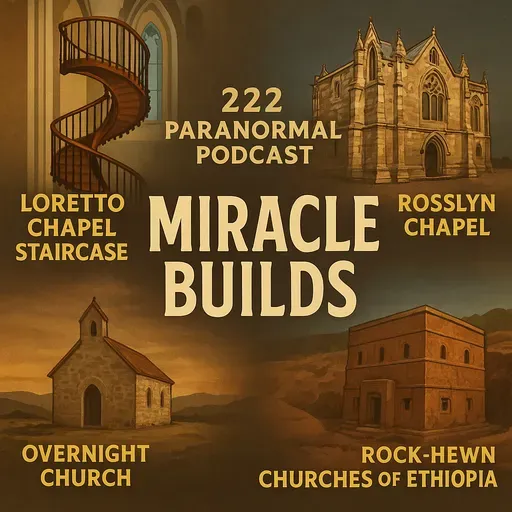 491. Miracle Builds: The Loretto Staircase, Rosslyn Chapel, Overnight Churches & Ethiopia's Rock-Cut Marvels