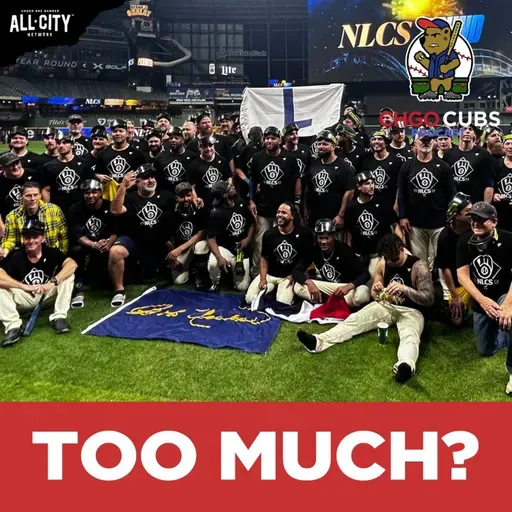 Are the Milwaukee Brewers LOSERS for Flying the L after their NLDS win? | CHGO Cubs Podcast