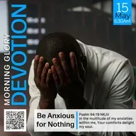 MGD: Be Anxious for Nothing
