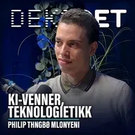 #155 - Er KI-venner en dårlig idé? Med filosof Philip Thingbø Mlonyeni
