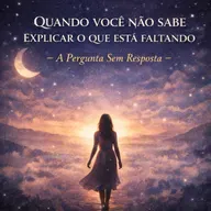 Quando você não sabe explicar o que está faltando - A Pergunta Sem Resposta