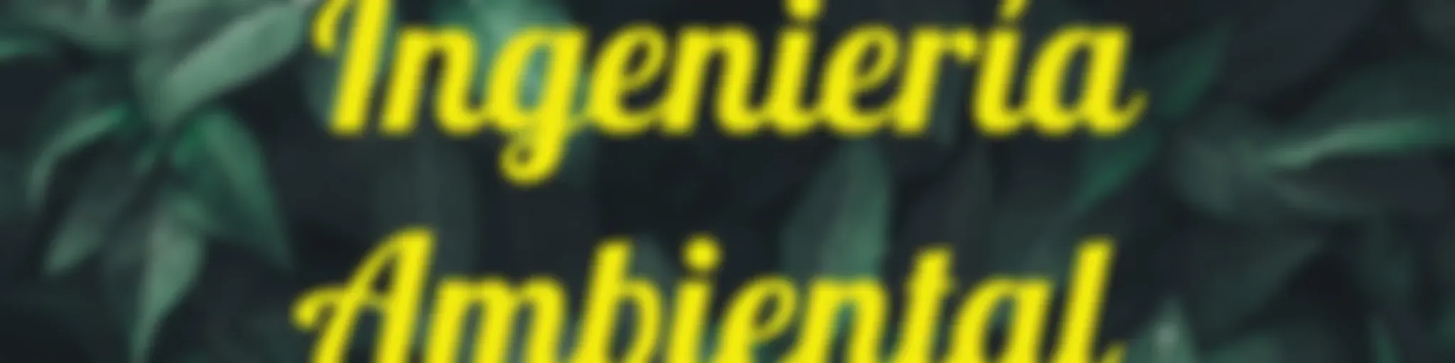 Ingeniería Ambiental 