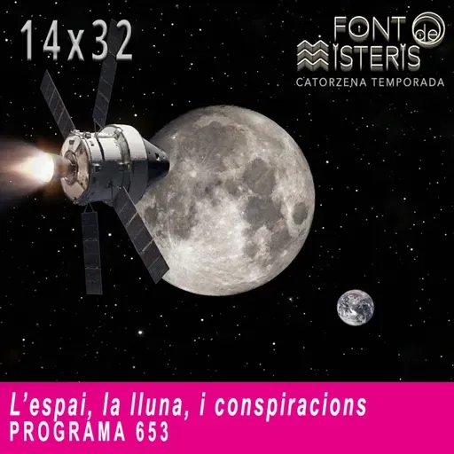 L'espai, la lluna i conspiracions | Font de Misteris 14x32 (653)