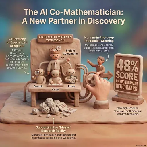 The AI Co-Mathematician: Agentic Workflows for Mathematical Discovery