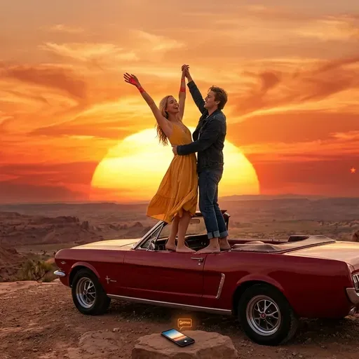 Sunset in my mind