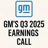 GM's Q3 2025 Earnings Call