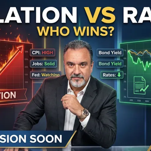 S2025 Ep206: Mortgage Rates Fell Today… Even With Inflation Still High (Here’s Why)