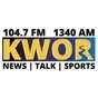 104.7 FM 1340 AM KWOR - KWOR