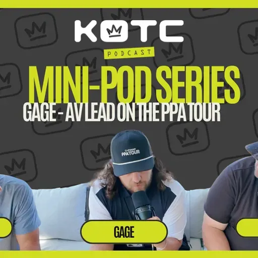 MINI POD SERIES | Gage - AV Lead on the PPA Tour
