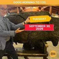 Be open to learning today!: Tuesday, September 30, 2025