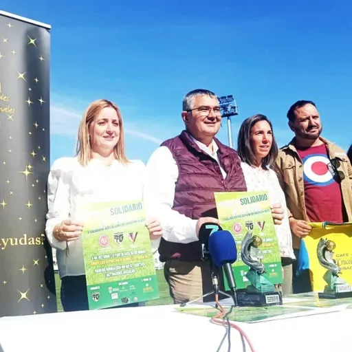PRESENTACIÓN TORNEO SOLIDARIO en RIBADUMIA. #FUNDACIÓNANDREA