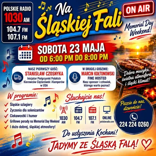 Happy Memorial DAY Kochani Słuchacze „Na Śląskiej Fali”!