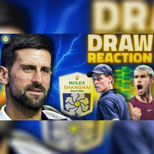 Djokovic & Sinner SAME HALF! Alcaraz TOUGH Quarter? Shanghai Masters 2025 | Draw Reaction