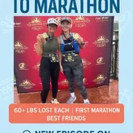 S2 E6: From Couch to Marathon: How 2 Moms Lost over 60+ lbs and Conquered 26.2 Miles!