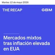 THE RECAP 12-05-26 |Mercados mixtos tras inflación elevada en EUA.
