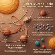 Jupiter’s Grand Tack: Shaping the Early Solar System