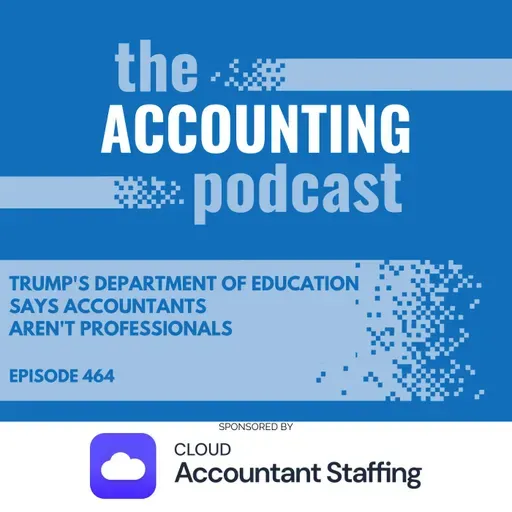 Trump's Department of Education Says Accountants Aren't Professionals