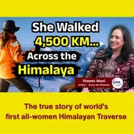 Across the Himalaya | Inside First Women’s Himalayan Traverse | Vineeta Muni Podcast | Granthpremi