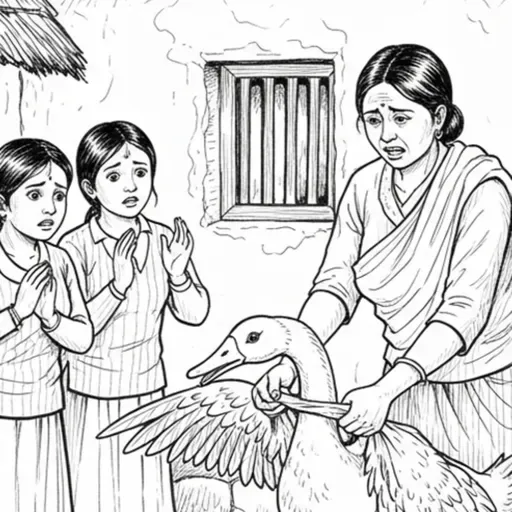 ज्ञानका ४ कथा । सुनौलो हाँस र लोभको फल । लोभी बाँदर र ज्ञानी राजा । Moral Stories