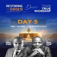 Restoring The Order 2026  with Minister Dunsin Oyekan (Day 5)
