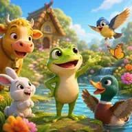 Bedtime Stories: Little Frog Sells Muddy Pond🐸