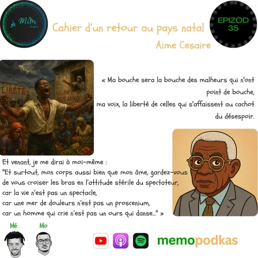 Epizòd 35 - Cahier d’un retour au pays natal - Aimé Césaire
