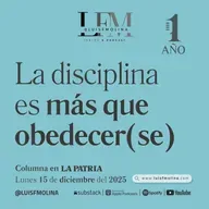 28. La disciplina es más que obedecer(se)